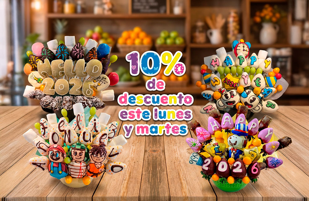 Arreglos de descuento año nuevo