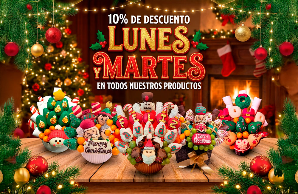 10% de descuento todos los lunes y martes