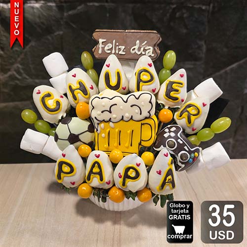 arreglo frutal dia del padre