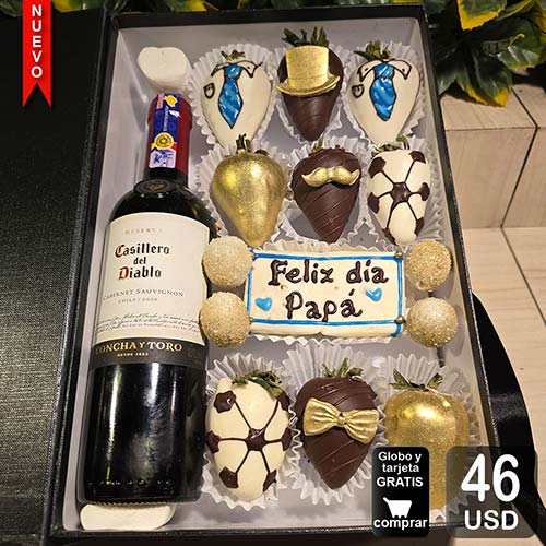 arreglo frutal dia del padre