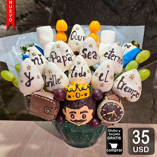 arreglo frutal dia del padre