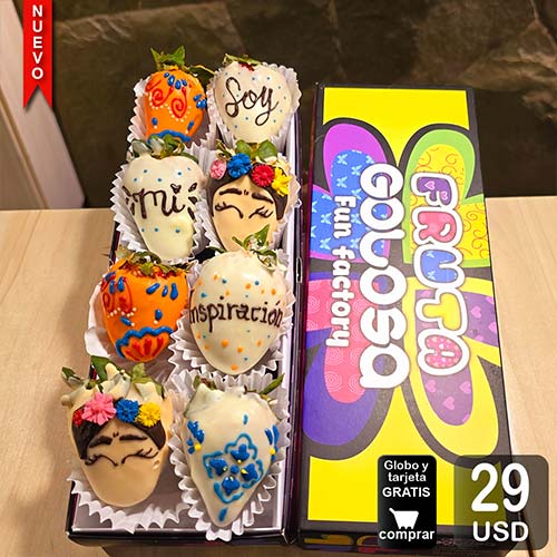 arreglo frutal dia de la mujer