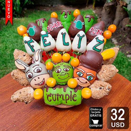 arreglo frutal ogro