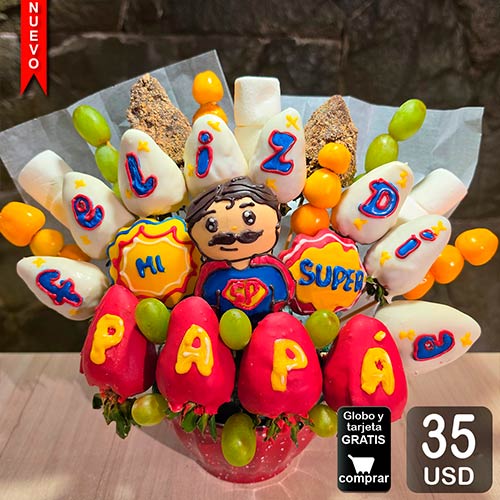 arreglo frutal dia del padre