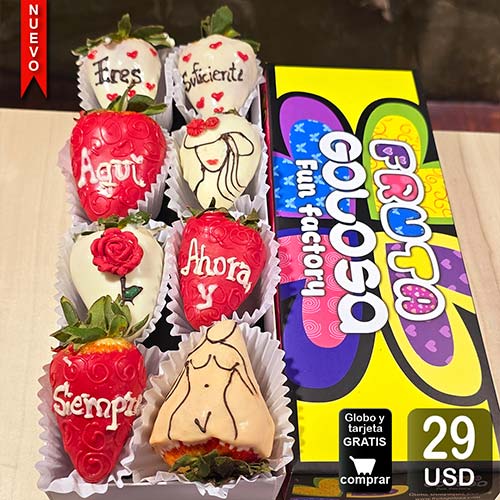 arreglo frutal dia de la mujer